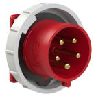 PC ELECTRIC - CEE-Anbaugerätestecker 75x75 gerade 32A 5p 6h IP67