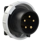 PC ELECTRIC - CEE-Anbaugerätestecker 75x75 gerade 32A 5p 7h IP67