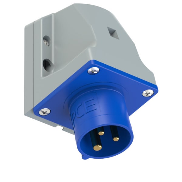 PC ELECTRIC - CEE-Wandgerätestecker 16A 3p 6h IP44 TT