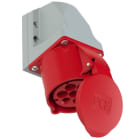 PC ELECTRIC - CEE-Wandsteckdose 32A 7p 6h IP44/IP54