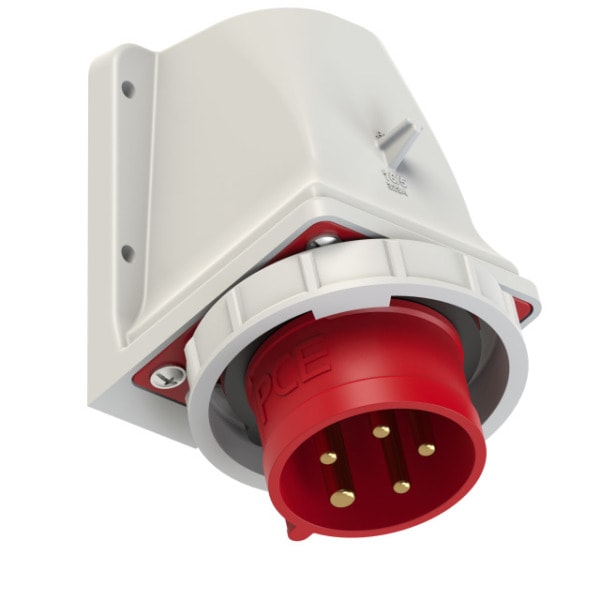 PC ELECTRIC - CEE-Wandgerätestecker 16A 5p 6h IP67
