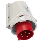 PC ELECTRIC - CEE-Wandgerätestecker 32A 5p 6h IP67