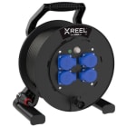 PC ELECTRIC - Kabeltrommel XREEL 310 4xSSD nat 50m 3G2,5 H07RN-F schwarz BA K2 IP54