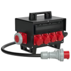 PC ELECTRIC - Mobilverteiler Vollgummi Baureihe SCHREMS BV 63/5 2x32/5 2x16/5 4xSSD Ea IP54