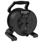 PC ELECTRIC - Kabeltrommel XREEL 250 4xSSD nat Shutter 25m 3G1,5 H07RN-F schwarz BA IP54