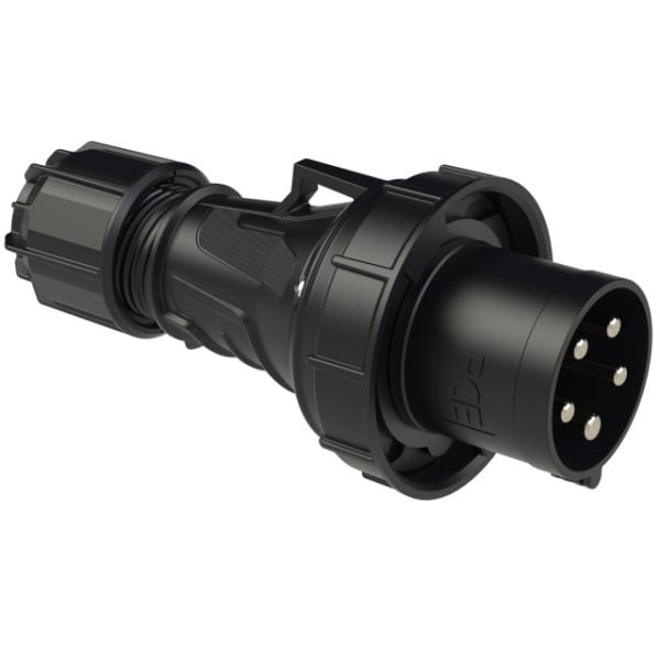 PC ELECTRIC - CEE-Stecker 63A 5p 6h IP67 POWER TWIST schwarz