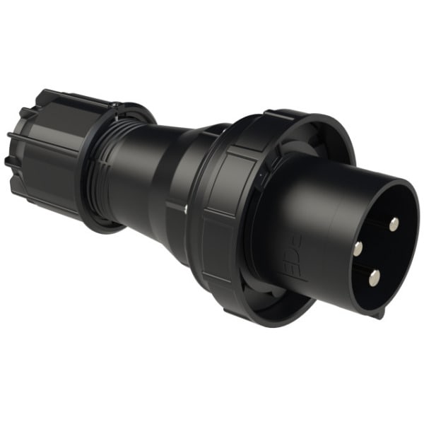 PC ELECTRIC - CEE-Stecker 125A 3p 6h IP67 POWER TWIST schwarz