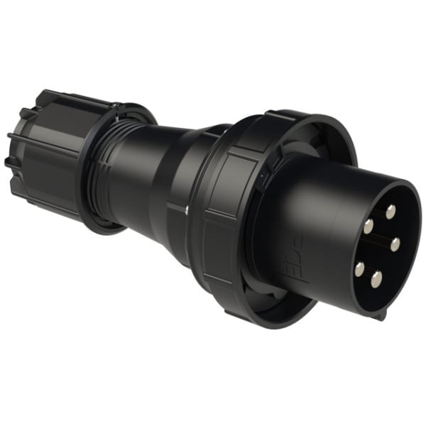 PC ELECTRIC - CEE-Stecker 125A 5p 6h IP67 POWER TWIST schwarz