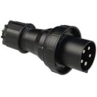 PC ELECTRIC - CEE-Stecker 125A 5p 6h IP67 POWER TWIST schwarz