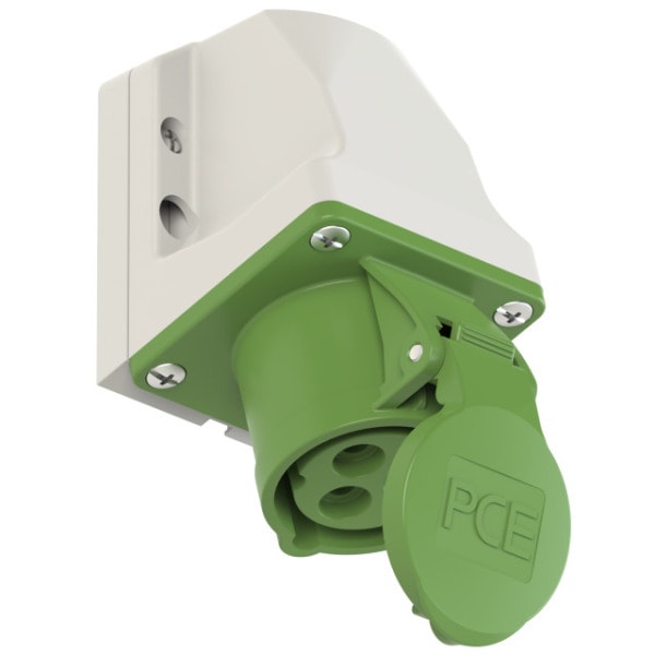 PC ELECTRIC - CEE-Wandsteckdose (kompakt) 16A 3p 2h IP44