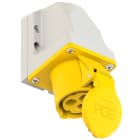 PC ELECTRIC - CEE-Wandsteckdose (kompakt) 16A 3p 4h IP44