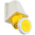 PC ELECTRIC - CEE-Wandsteckdose 16A 4p 4h IP67
