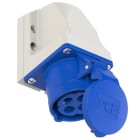 PC ELECTRIC - CEE-Wandsteckdose (kompakt) 16A 4p 9h IP44