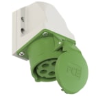 PC ELECTRIC - CEE-Wandsteckdose (kompakt) 16A 5p 2h IP44