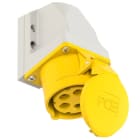 PC ELECTRIC - CEE-Wandsteckdose (kompakt) 16A 5p 4h IP44