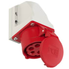 PC ELECTRIC - CEE-Wandsteckdose (kompakt) 16A 5p 6h IP44