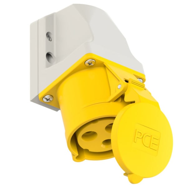 PC ELECTRIC - CEE-Wandsteckdose (kompakt) 32A 3p 4h IP44