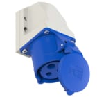 PC ELECTRIC - CEE-Wandsteckdose (kompakt) 32A 3p 6h IP44