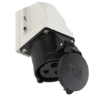 PC ELECTRIC - CEE-Wandsteckdose (kompakt) 32A 3p 7h IP44