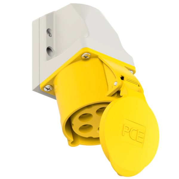 PC ELECTRIC - CEE-Wandsteckdose (kompakt) 32A 5p 4h IP44