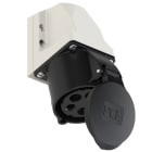 PC ELECTRIC - CEE-Wandsteckdose (kompakt) 32A 5p 7h IP44