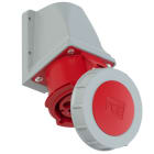 PC ELECTRIC - CEE-Wandsteckdose 32A 7p 6h IP66/IP67