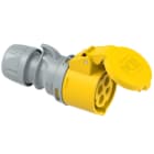 PC ELECTRIC - CEE-Kupplung 16A 4p 4h IP44/IP54 SHARK TT