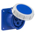 PC ELECTRIC - CEE-Anbausteckdose gerade (70x70mm) 16A 3p 6h IP67