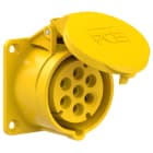 PC ELECTRIC - CEE-Anbausteckdose (70x70mm) 16A 7p 4h IP44/IP54