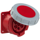 PC ELECTRIC - CEE-Anbausteckdose (75x75mm) 32A 7p 6h IP66/IP67