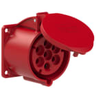 PC ELECTRIC - CEE-Anbausteckdose (70x70mm) 32A 7p 6h IP44/IP54