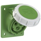 PC ELECTRIC - CEE-Anbausteckdose schräg (70x85mm) 16A 3p 10h IP67