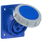 PC ELECTRIC - CEE-Anbausteckdose schräg (70x85mm) 16A 3p 6h IP67 TT
