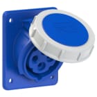 PC ELECTRIC - CEE-Anbausteckdose schräg (80x97mm) 16A 4p 9h IP67
