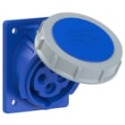 PC ELECTRIC - CEE-Anbausteckdose schräg (70x85mm) 16A 4p 9h IP67 TT
