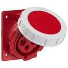 PC ELECTRIC - CEE-Anbausteckdose schräg (80x97mm) 32A 4p 6h IP67