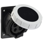 PC ELECTRIC - CEE-Anbausteckdose schräg (80x97mm) 32A 4p 7h IP67
