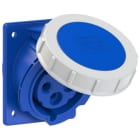 PC ELECTRIC - CEE-Anbausteckdose schräg (80x97mm) 32A 4p 9h IP67