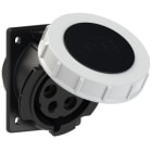 PC ELECTRIC - CEE-Anbausteckdose schräg (80x97mm) 32A 5p 7h IP67