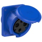 PC ELECTRIC - CEE-Anbausteckdose schräg (100x112) 63A 3p 6h IP44 POWER TWIST