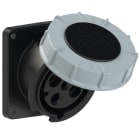 PC ELECTRIC - CEE-Anbausteckdose schräg (106x110) 63A 4p 7h IP67 POWER TWIST