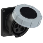 PC ELECTRIC - CEE-Anbausteckdose schräg (106x110) 63A 5p 7h IP67 POWER TWIST