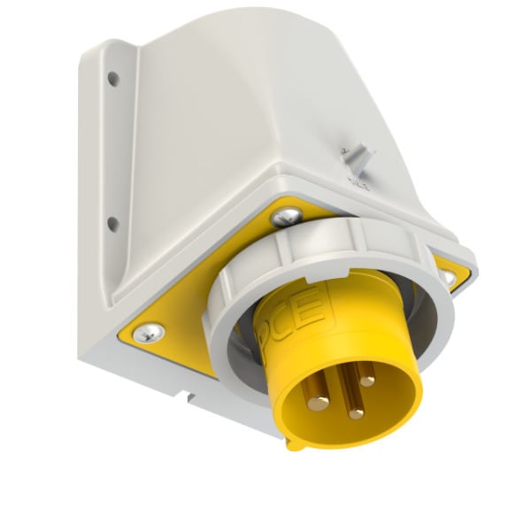 PC ELECTRIC - CEE-Wandgerätestecker 16A 3p 4h IP67