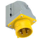 PC ELECTRIC - CEE-Wandgerätestecker 16A 5p 4h IP44 TT
