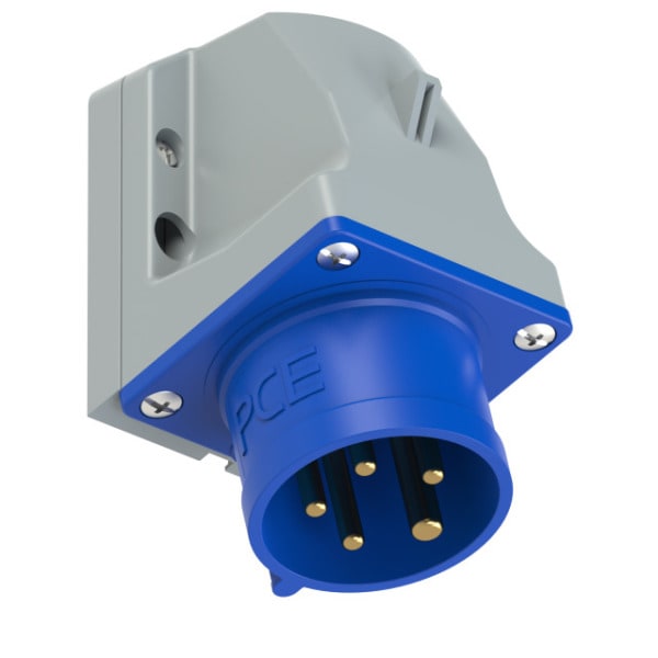 PC ELECTRIC - CEE-Wandgerätestecker 16A 5p 9h IP44 TT