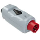 PC ELECTRIC - CEE-Stecker mit Schalter (WENDE)  16A 5p 6h IP44