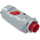 PC ELECTRIC - CEE-Motorschutzstecker (PKZM0) PW + DFK 16A 5p 6h (6.3-10A) IP67