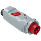 PC ELECTRIC - CEE-Motorschutzstecker (PKZM0) PW + DFK 32A 5p 6h (16-20A) IP67
