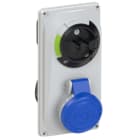 PC ELECTRIC - CEE-Steckdose abschaltbar kompakt 16A 3p 6h IP44/IP54