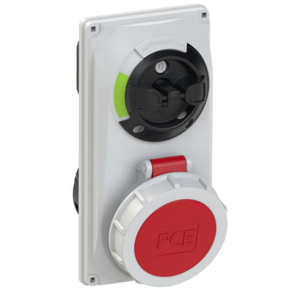 PC ELECTRIC - CEE-Steckdose abschaltbar kompakt 16A 4p 6h IP66/IP67